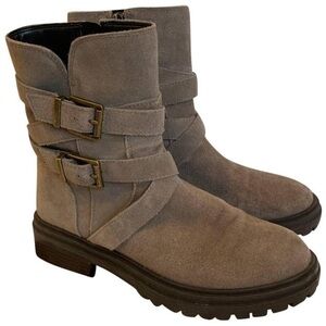 Vince Camuto Women’s Cow Suede Ankle Mid Calf Boot size 8.5M/39